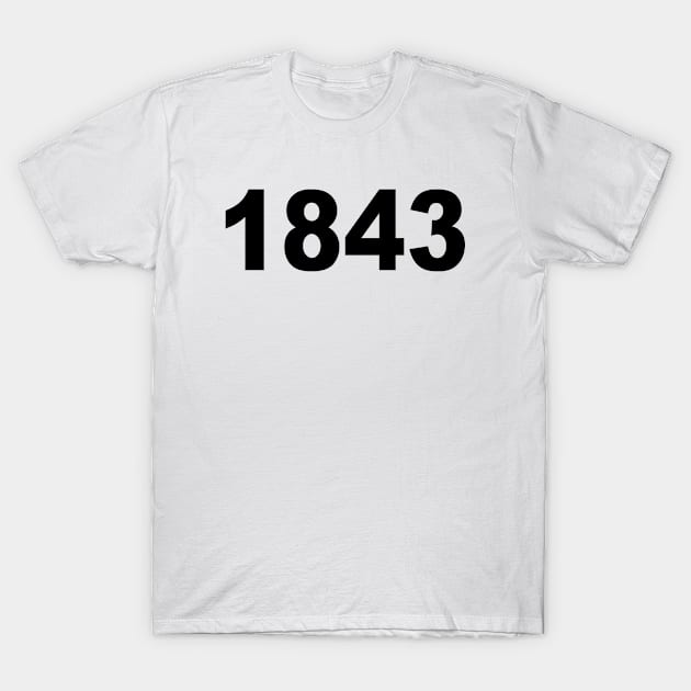 1843 T-Shirt by Vladimir Zevenckih